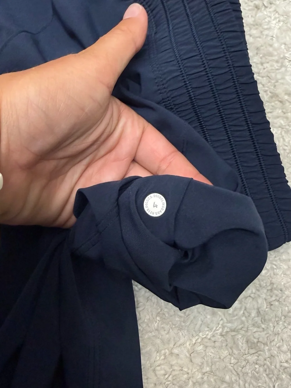 Lululemon Wanderer Crop Pants True Navy Size 4